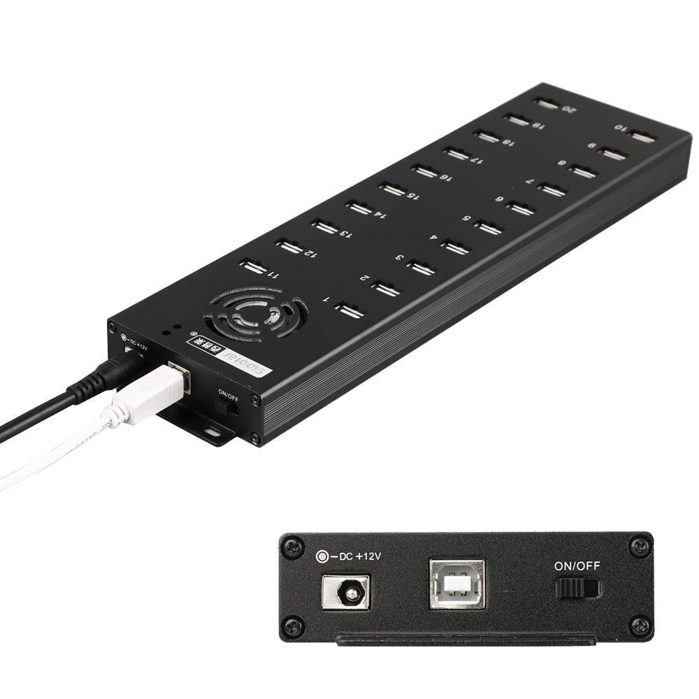 Usb Hub - Sipolar A-805P 20 Portlu USB 2.0