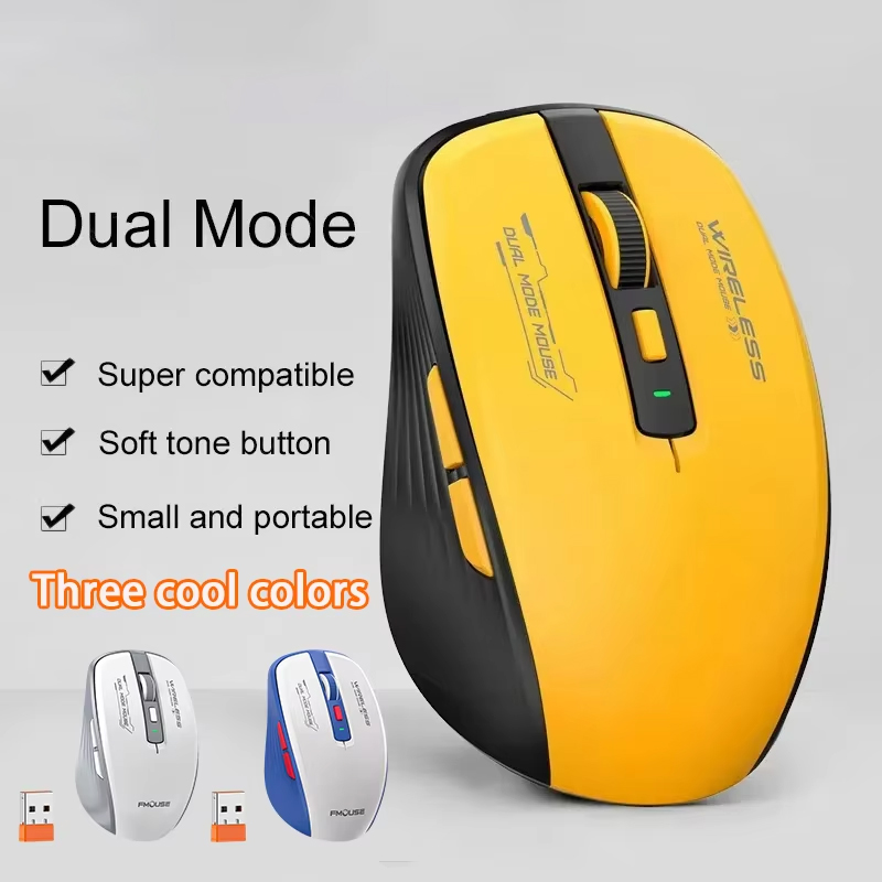 Laptop Mouse - M303L Bluetooth Kablosuz Fare 2.4G Çift