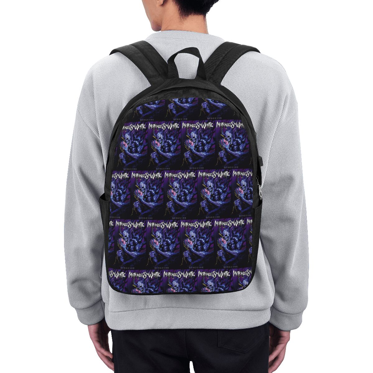 Laptop Bag - Hareketsiz Beyaz Sırt Çantası Seyahat Dizüstü