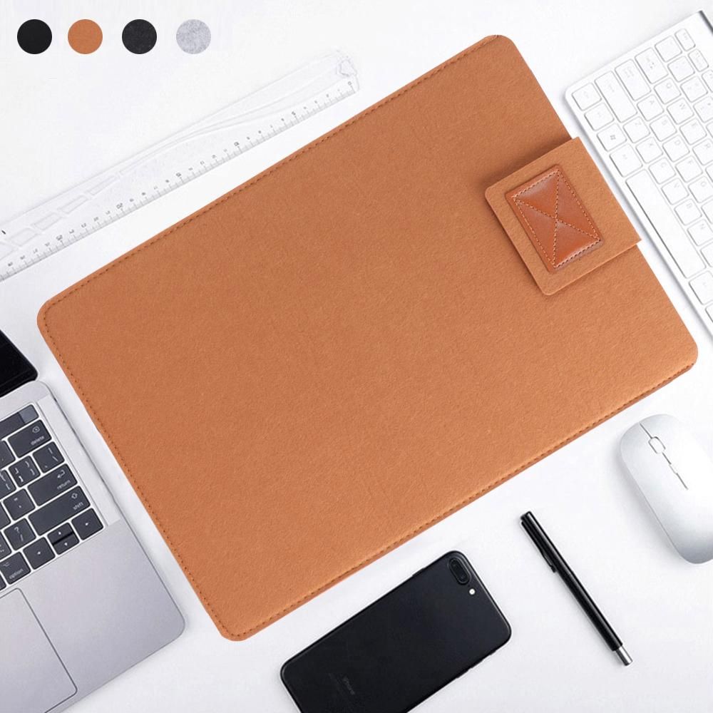 Laptop Sleeve - 11/13/15 inç Çanta Taşınabilir Yün Keçe