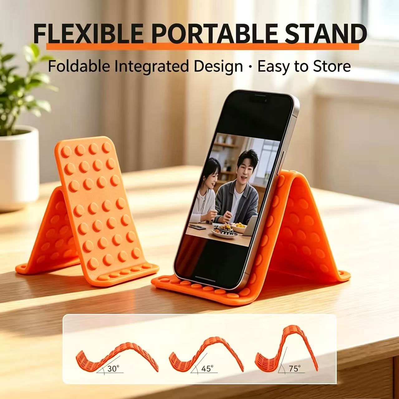 Laptop Stand - Taşınabilir Evrensel Telefon Standı, Açı Ayarlanabilir