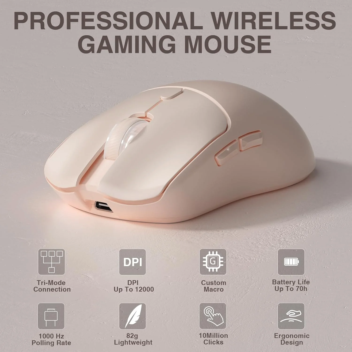 Laptop Mouse - AULA SC580X Üç Modlu Kablosuz Oyun