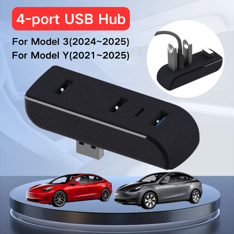 Usb C Hub - Tesla Model 3 2024–2025 Y 2021–2025