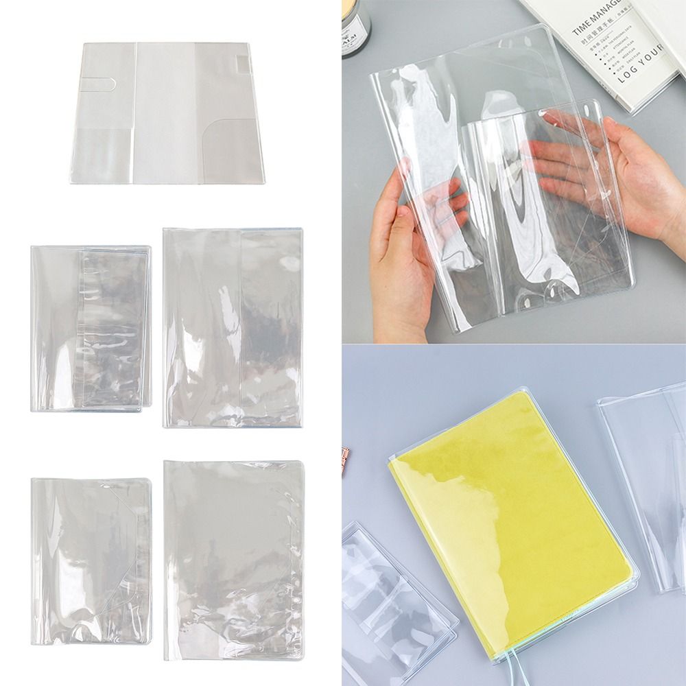 Laptop Sleeve - Dayanıklı A5/A6 Defter Koruyucu Kılıf Şeffaf