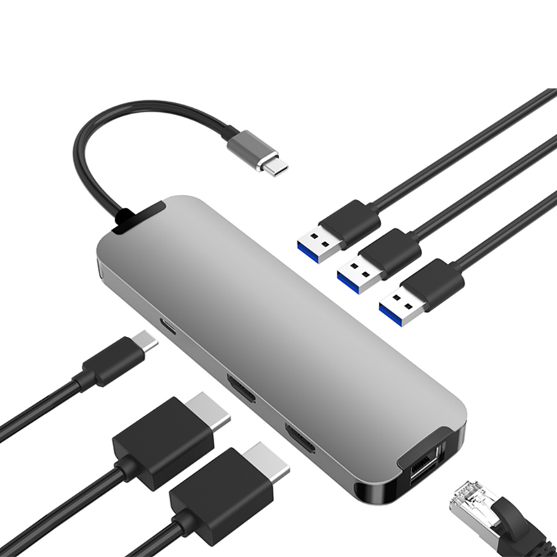 Usb Hub - OEM Çok Fonksiyonlu Uyumlu Hub Adaptörü