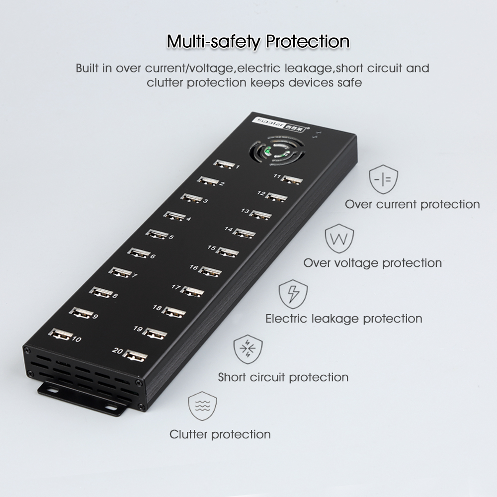 Sipolar A-805P 20 Portlu USB 2 - Usb Hub incelemesi ve fiyatı