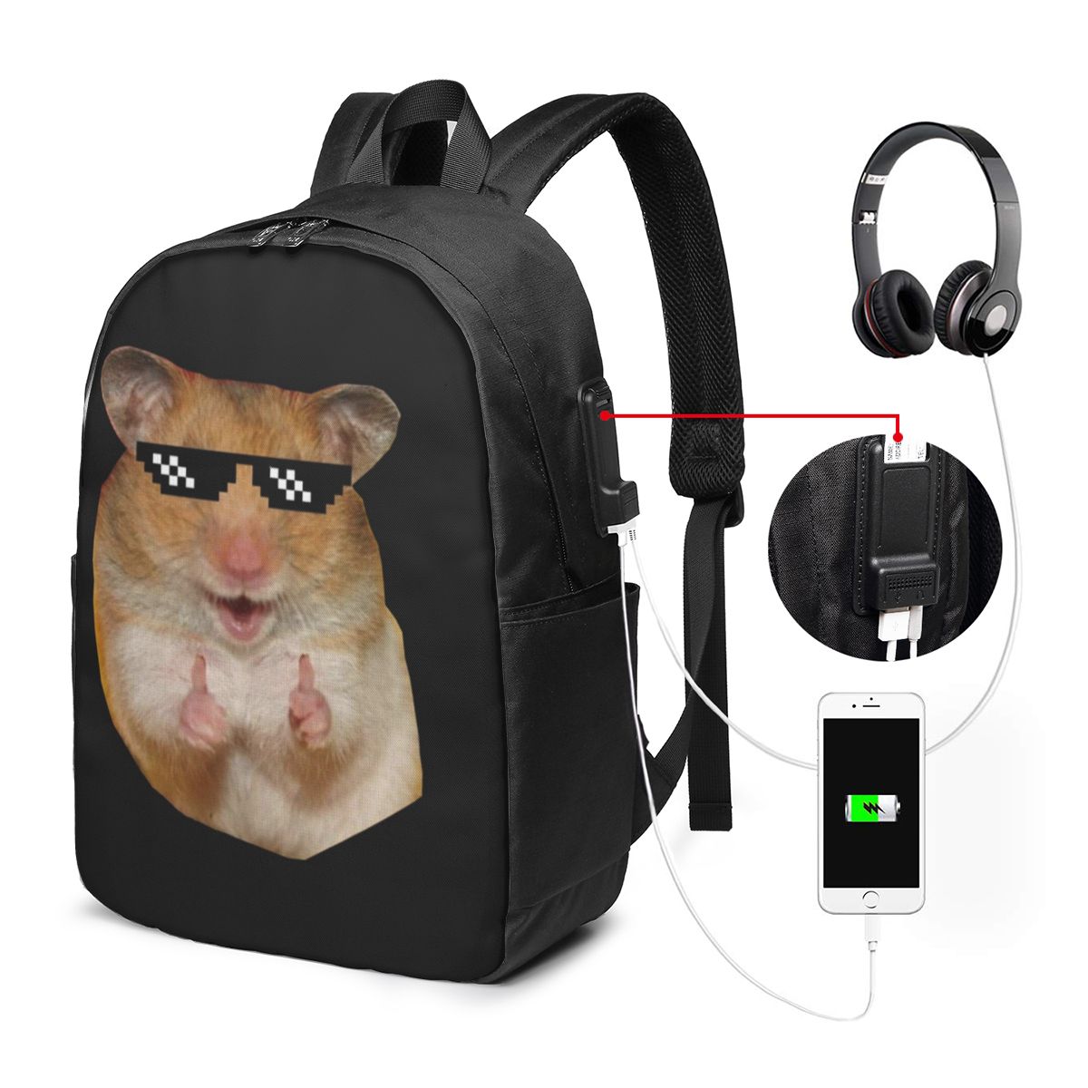 Komik Hamster Sırt Çantası Sey - Laptop Bag incelemesi ve fiyatı