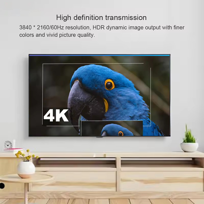 4K 60Hz DisplayPort - HDMI Fib - Hdmi Cable incelemesi ve fiyatı