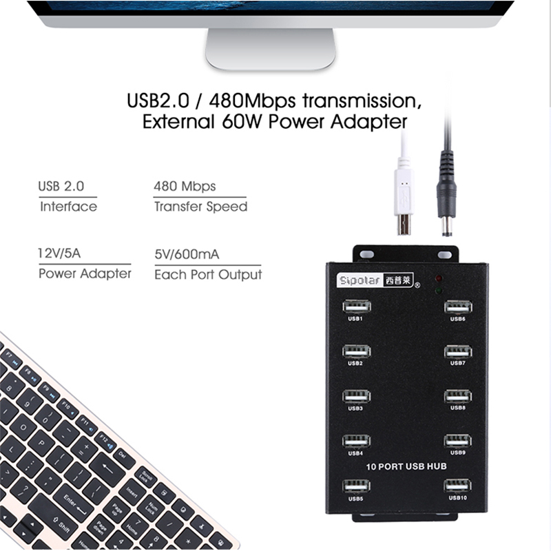 Sipolar Usb Masaüstü Hub'ı A-3 - Usb Hub incelemesi ve fiyatı