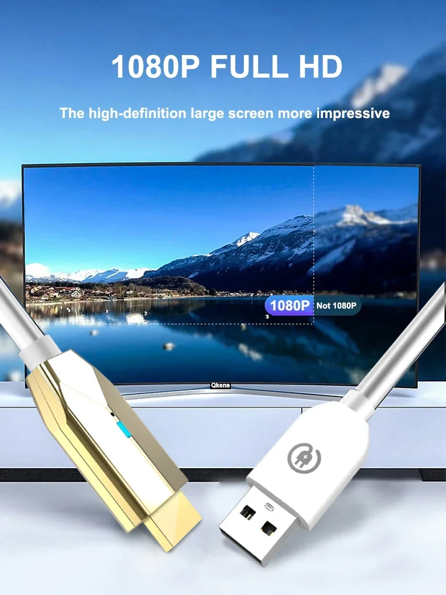 30M İletim Ekran Adaptörü USB  - Hdmi Cable incelemesi ve fiyatı