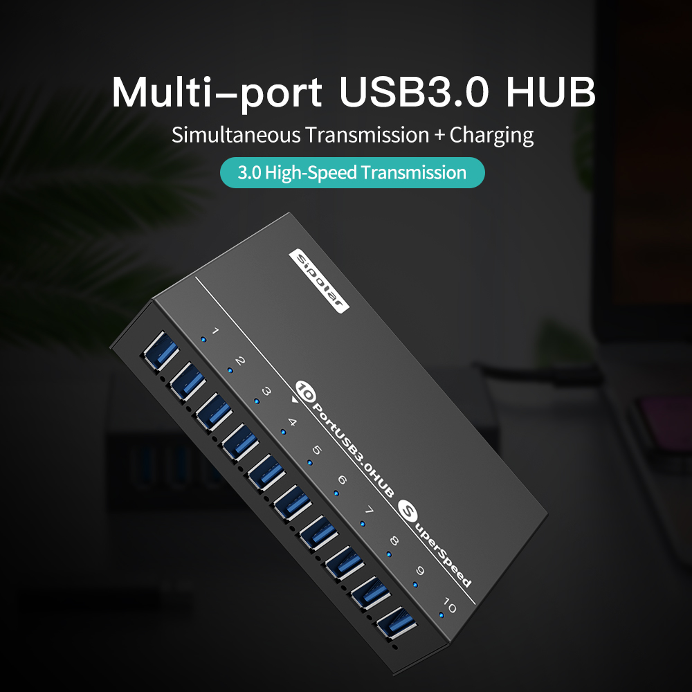 A103 Sipolar 10 Portlu USB Hub - Usb Hub incelemesi ve fiyatı