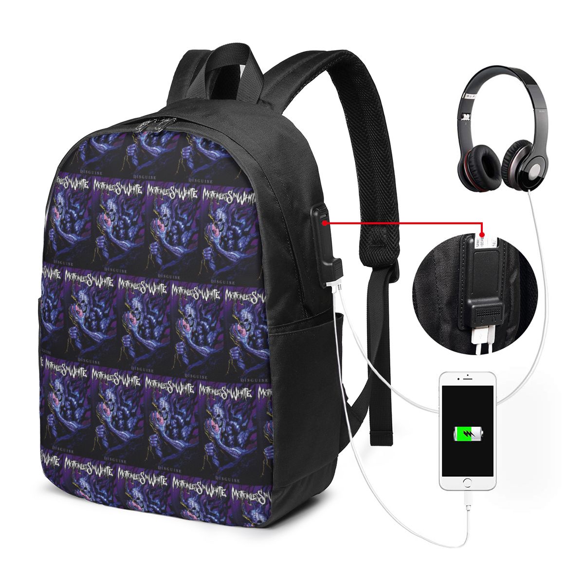 Hareketsiz Beyaz Sırt Çantası  - Laptop Bag incelemesi ve fiyatı
