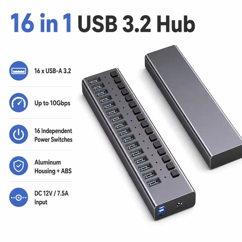 AP01 16 Bağlantı Noktalı Güçle - Usb Hub incelemesi ve fiyatı