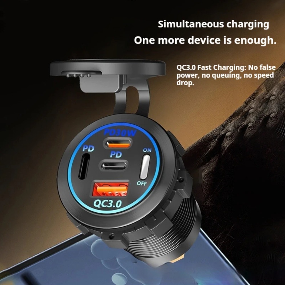 83W PD QC3.0 4-Port Araç Şarj  - Usb C Hub incelemesi ve fiyatı