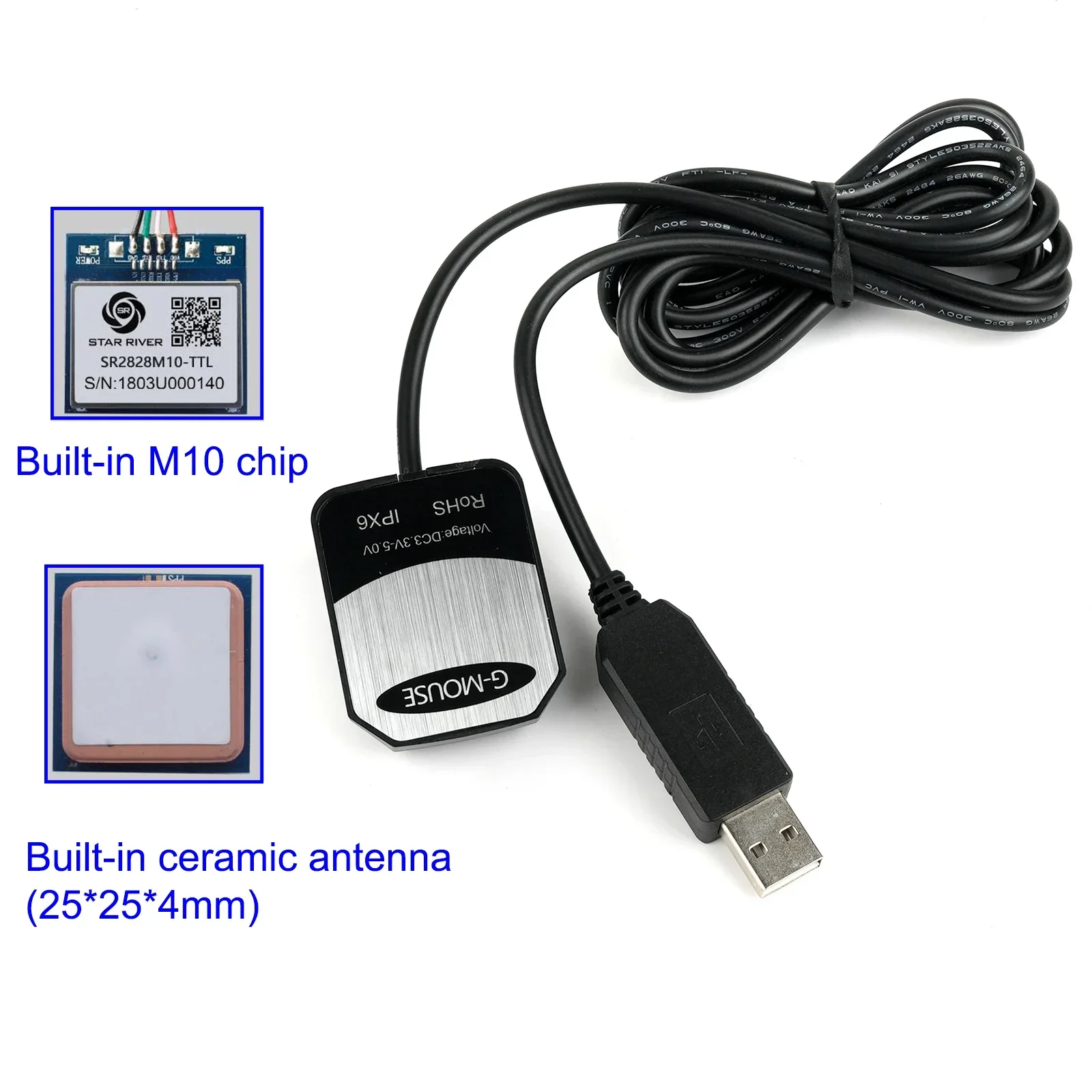 M10 G-Mouse USB GPS Modülü, Be - Laptop Mouse incelemesi ve fiyatı
