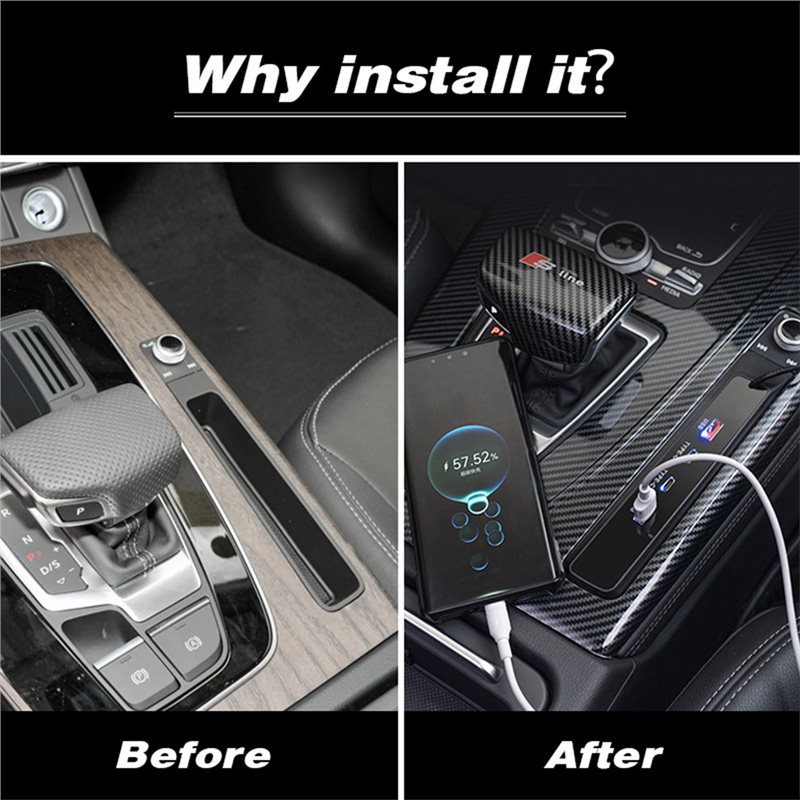 Audi Q5L 2018-2024 İçin USB Ty - Usb C Hub incelemesi ve fiyatı
