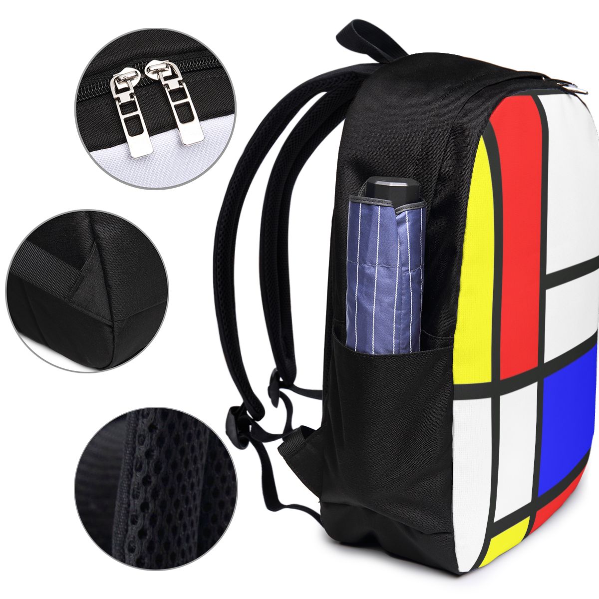 Piet Mondrian Kompozisyon Sırt - Laptop Bag incelemesi ve fiyatı