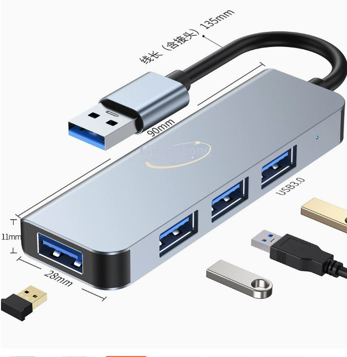 Çok satan USB-C 4 bağlantı nok - Usb C Hub incelemesi ve fiyatı