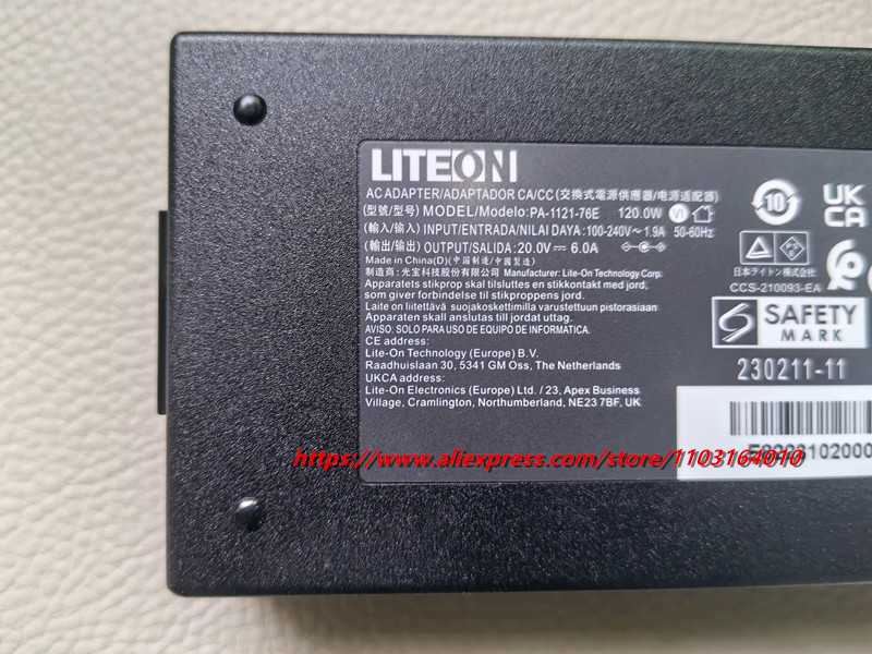 Orijinal 20V 6A PA-1121-76E AC - Laptop Charger incelemesi ve fiyatı