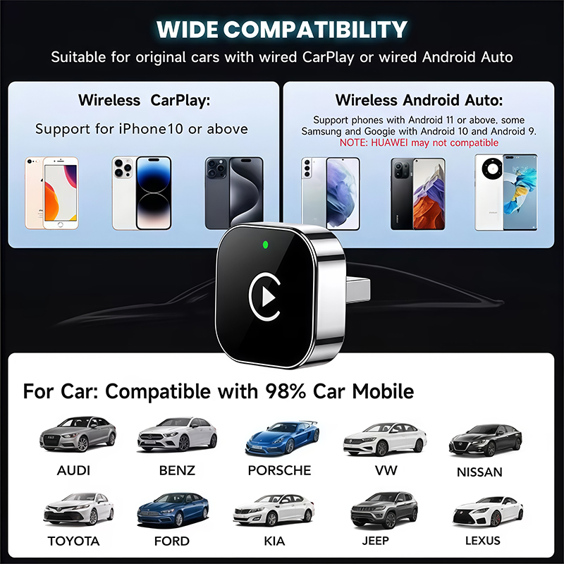 2'si 1 arada Kablosuz CarPlay  - Usb C Hub incelemesi ve fiyatı