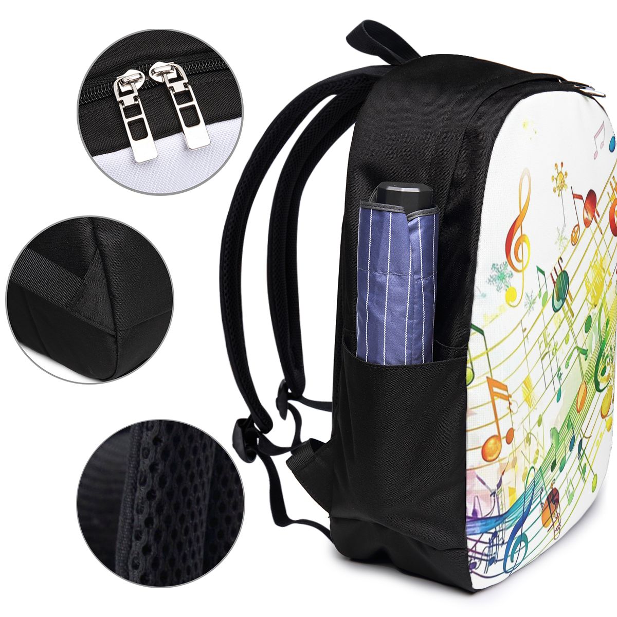 Soyut Piyano Tuşları Müzik Not - Laptop Bag incelemesi ve fiyatı