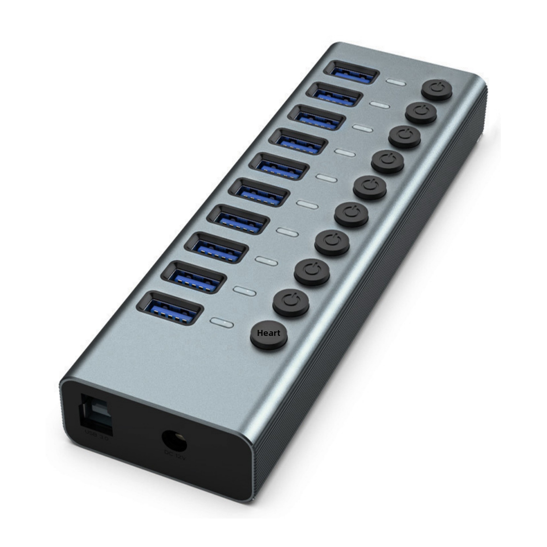 10 Portlu, Yüksek Hızlı, LED E - Usb Hub incelemesi ve fiyatı