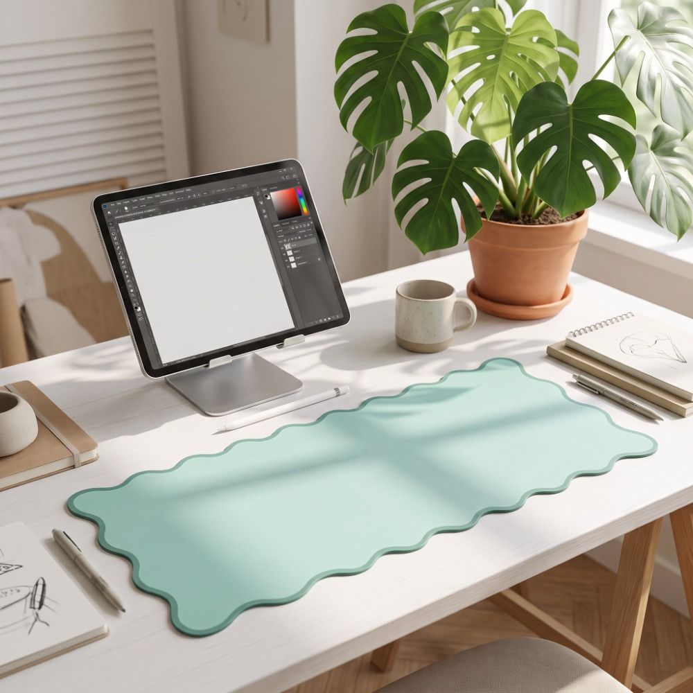 Tatlı PU Deri Masa Pedi Kaymaz - Keyboard Cover incelemesi ve fiyatı