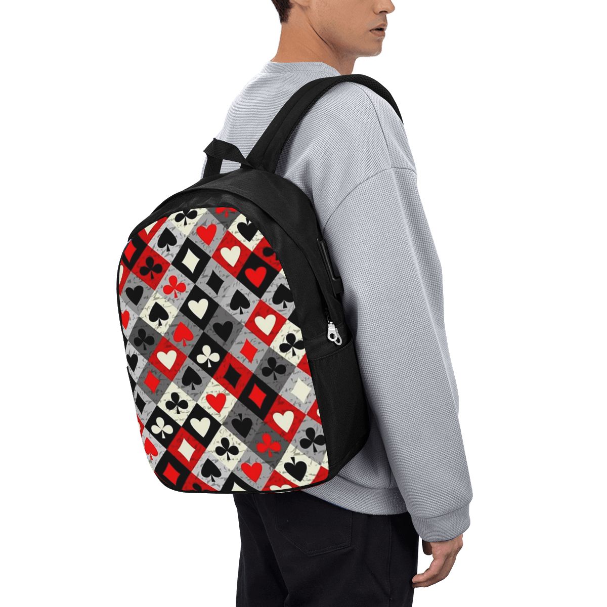 Oyun Kartları Poker Baskı Sırt - Laptop Bag incelemesi ve fiyatı