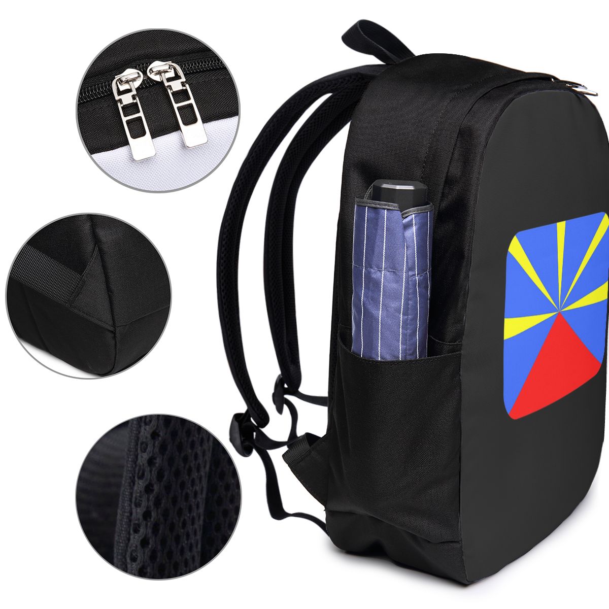 974 Reunion Adası Bayrağı Sırt - Laptop Bag incelemesi ve fiyatı