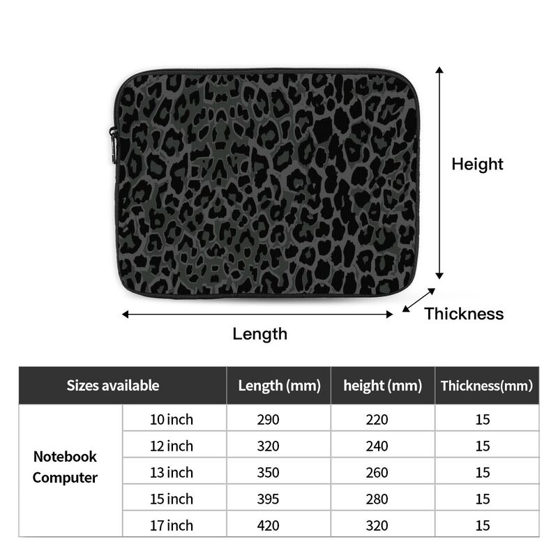 Siyah Leopar Desenli Laptop Ça - Laptop Sleeve incelemesi ve fiyatı