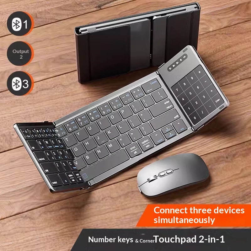 Mengzu Üç Katlı Kablosuz Bluet - Laptop Mouse incelemesi ve fiyatı