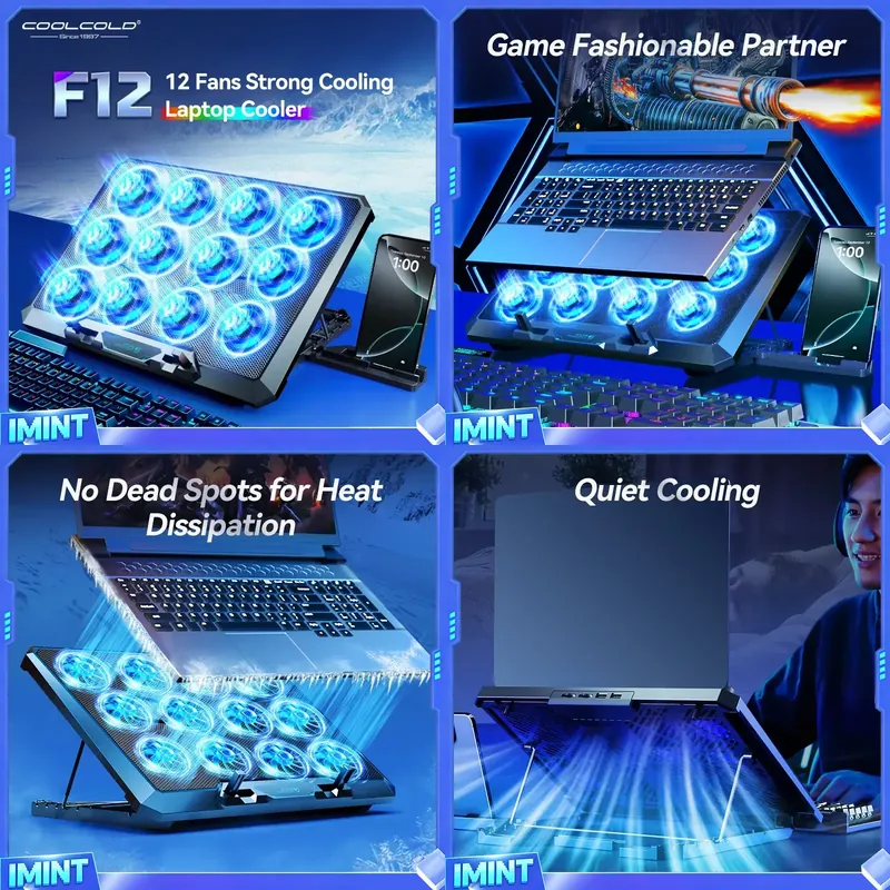 COOLCOLD 12 Sessiz Fanlı Dizüs - Laptop Stand incelemesi ve fiyatı