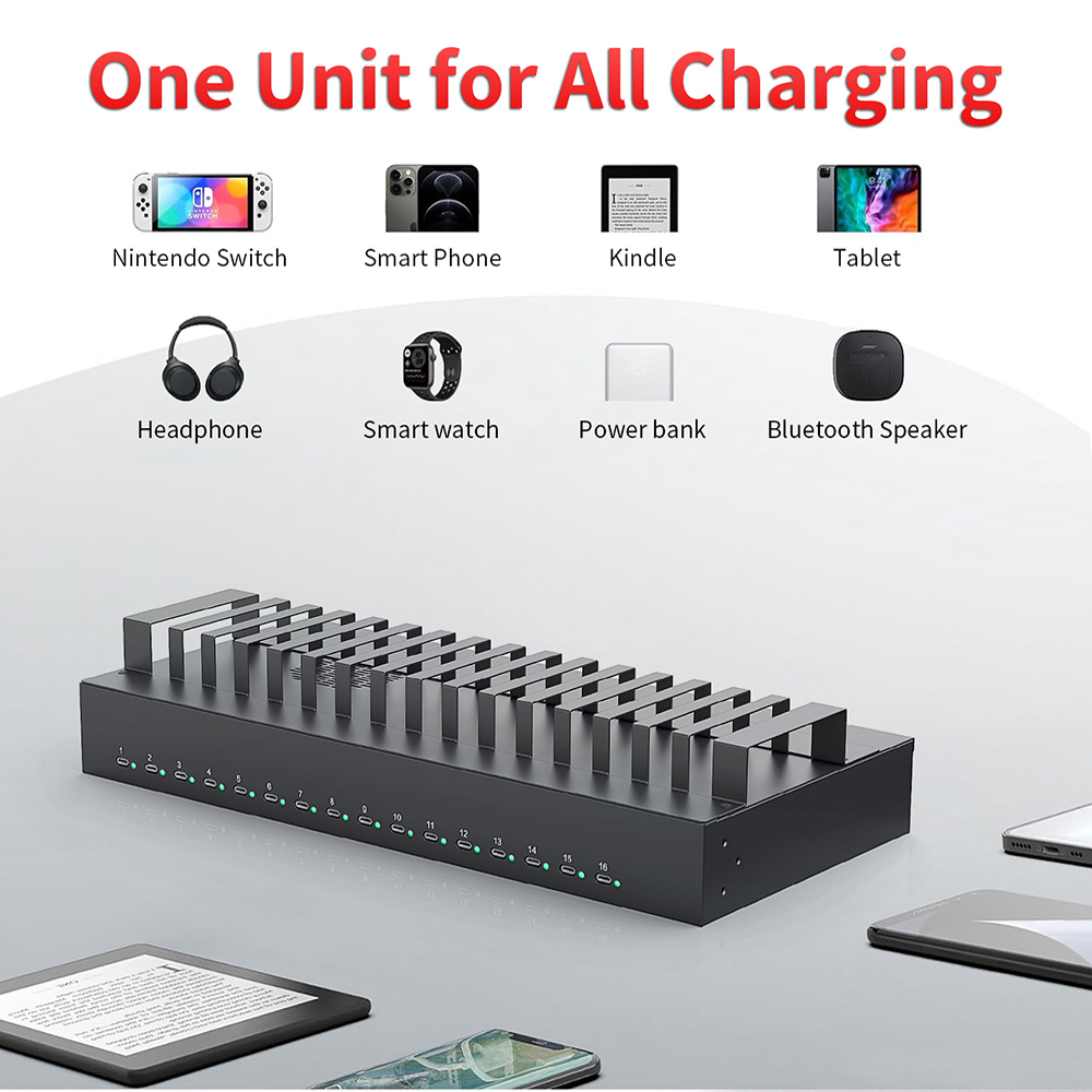 CA16-165C 16 Portlu Usb Type-c - Usb Hub incelemesi ve fiyatı