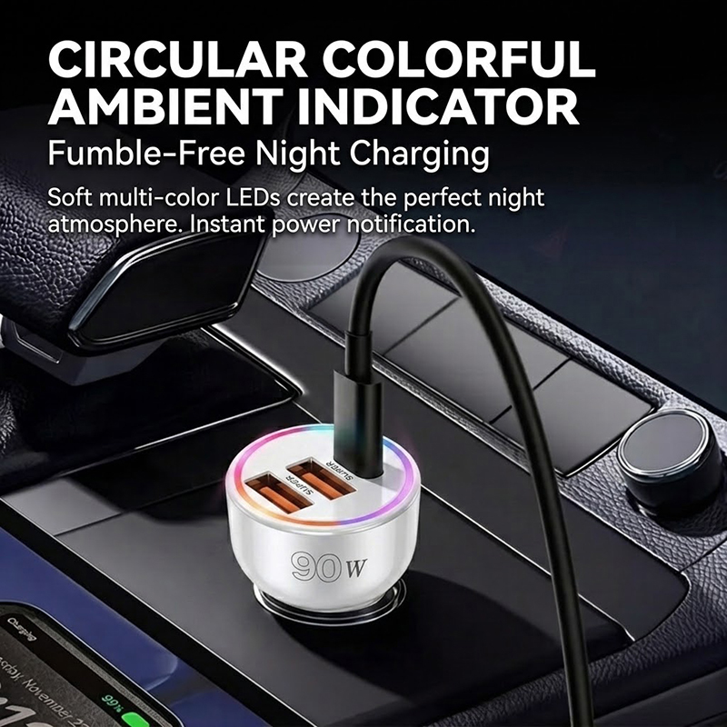 90W Araç Şarj Cihazı Adaptörü, - Usb C Hub incelemesi ve fiyatı